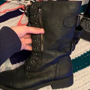 Super cute combat boots